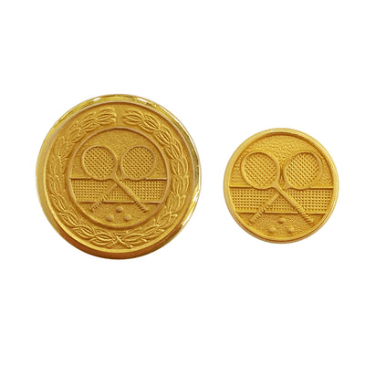 TYLER & TYLER Blazer Buttons Tennis Large and Small