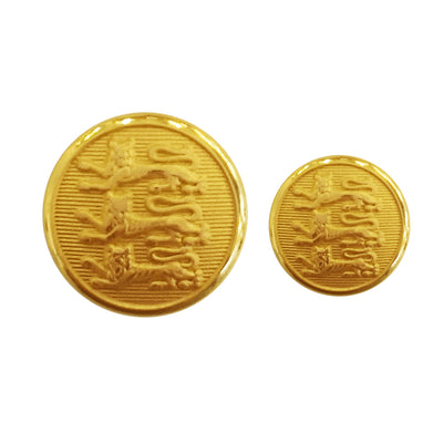 TYLER & TYLER Blazer Buttons Three Lions Large and Small