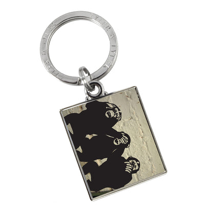 TYLER & TYLER Metal Key Ring Three Wise Monkeys