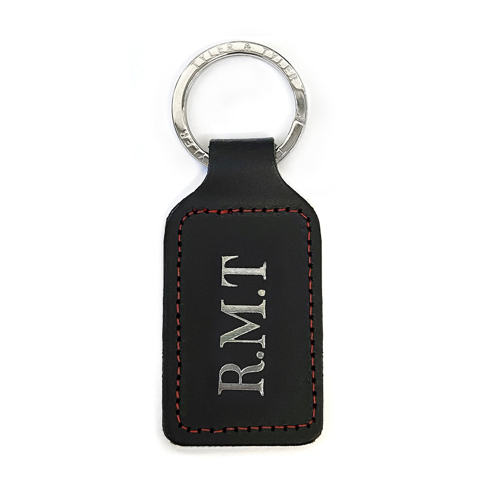 Personalised leather key fob outlet